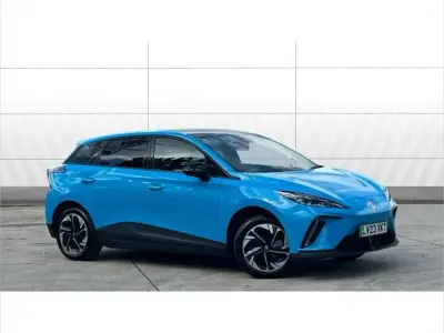 Used MG MG4 EV Trophy 150 kW (204 HP) 2023 Blue Hatchback
