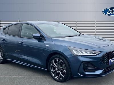 Used Ford Focus ST-Line 125 HP (91 kW) 2023 Blue Hatchback