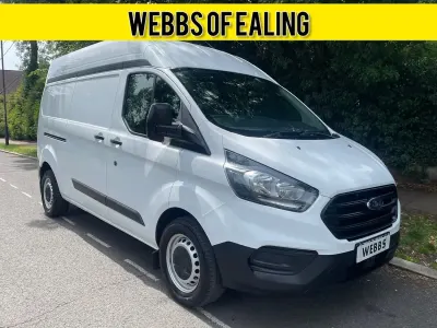Used Ford Transit Custom 130 HP (95 kW) 2019 White Van