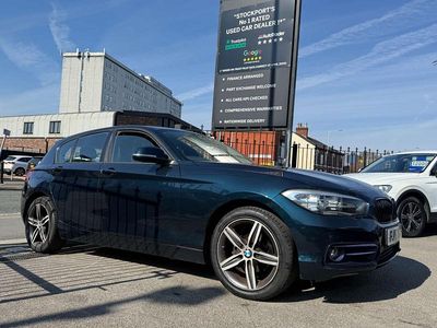 Used BMW 116 Sport Line 2016 Blue Hatchback