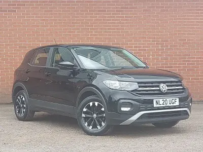 Used VW T-Cross S 95 HP (69 kW) 2020 Black SUV
