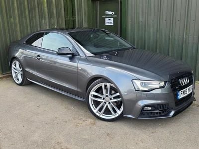 Used Audi A5 Advanced Plus 177 HP (130 kW) 2015 Grey Coupe