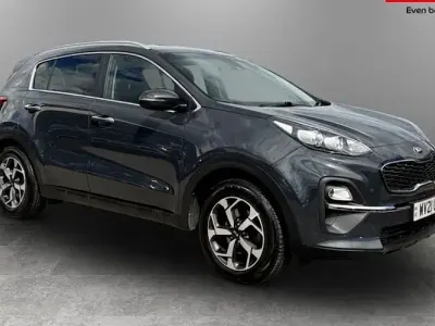 Used Kia Sportage 136 HP (100 kW) 2021 Grey SUV
