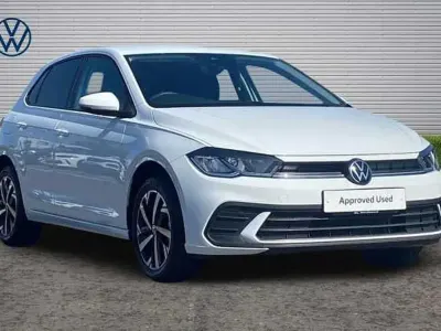 Used VW Polo Match 95 HP (69 kW) 2025 White Hatchback
