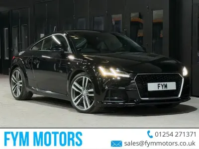 Used Audi TT S-Line 180 HP (132 kW) 2016 Black Coupe