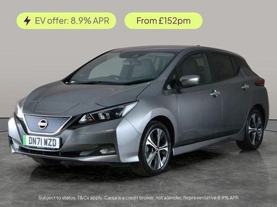 Used Nissan Leaf N-Connecta 110 kW (150 HP) 2021 Grey Hatchback