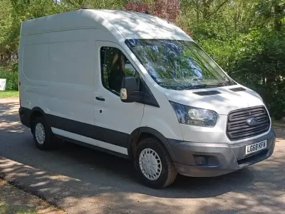 Used Ford Transit 130 HP (95 kW) 2018 White Van