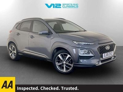 Grey Used 2019 Hyundai Kona Premium SUV | £9,795 (Good price)