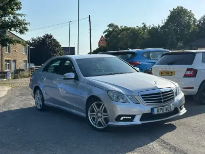 Used Mercedes E200 2011 Silver Sedan