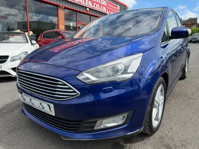 Used Ford C-MAX Titanium X 150 HP (110 kW) 2015 Blue MPV