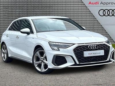 Used Audi A3 S-Line 147 HP (108 kW) 2022 White Sedan