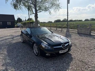 Used Mercedes SL350 2009 Black Cabriolet