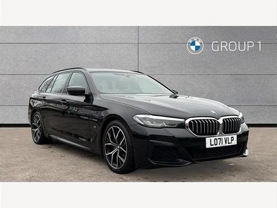 Black Used 2022 BMW 520 M Sport Estate | £24,975 (Fair price)