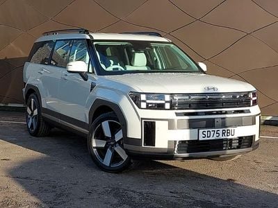 Premium pearlescent olive green New 2025 Hyundai Santa Fe Ultimate SUV | £47,998 (Good price)