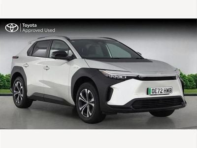 Silver Used 2022 Toyota bZ4X SUV | £20,981 (Good price)