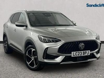 Metallic cosmic silver Used 2023 MG HS Trophy SUV | £16,091 (Fair price)