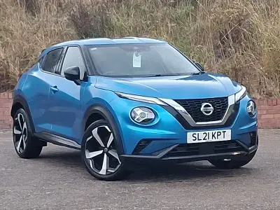 Used Nissan Juke Tekna 117 HP (86 kW) 2021 Blue SUV