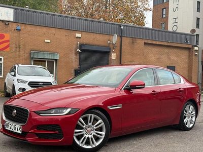 Red Used 2020 Jaguar XE SE Sedan | £11,995 (A bit pricey)