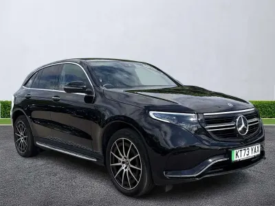 Used Mercedes EQC400 AMG line 300 kW (408 HP) 2023 Black SUV