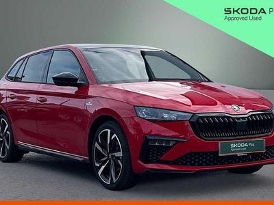 Used Skoda Scala Monte Carlo 150 HP (110 kW) 2026 Velvet red metallic Hatchback