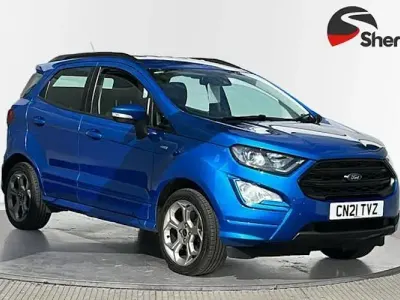 Used Ford Ecosport ST-Line 140 HP (102 kW) 2021 Blue SUV