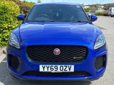 Używany Jaguar E-Pace R-Dynamic 150 KM (110 kW) 2020 Niebieski SUV