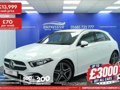 Used Mercedes A200 Executive 2018 White Hatchback
