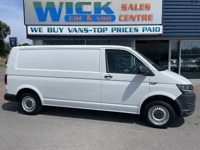 Used VW T6 Startline 101 HP (74 kW) 2018 White Van