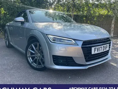Used Audi TT Roadster Sport 184 HP (135 kW) 2017 Silver Cabriolet