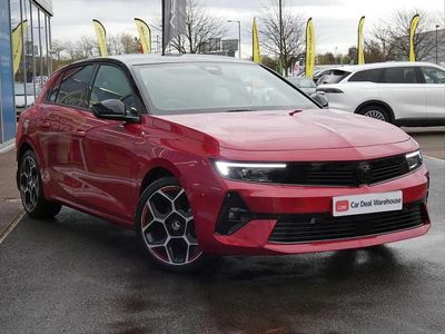 Used Vauxhall Astra GS Line 130 HP (95 kW) 2022 Red Hatchback