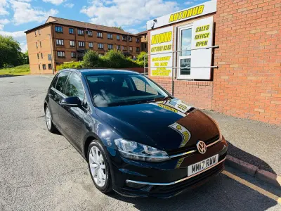 Used VW Golf VII GT 2017 Black Hatchback