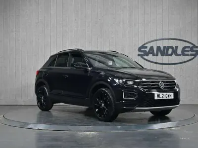 Used VW T-Roc Black Edition 150 HP (110 kW) 2021 Black SUV