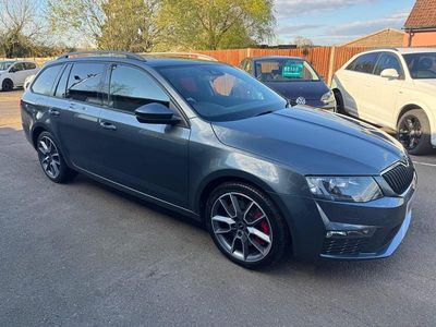 Used Skoda Octavia vRS 184 HP (135 kW) 2015 Grey Hatchback
