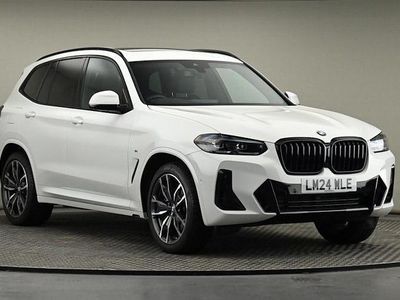 White Used 2024 BMW X3 M Sport SUV | £41,200 (Good price)