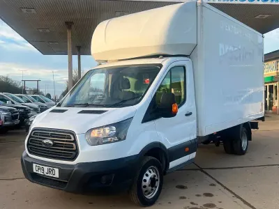 Used Ford Transit 130 HP (95 kW) 2019 White Cabriolet