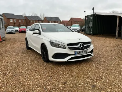 Used Mercedes A180 Executive 2017 White Hatchback