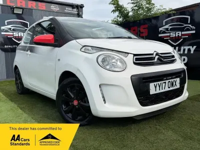 Used Citroën C1 Furio 68 HP (50 kW) 2017 White Hatchback