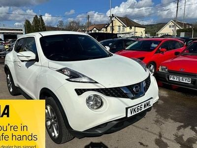 Used Nissan Juke Tekna 110 HP (80 kW) 2016 White SUV