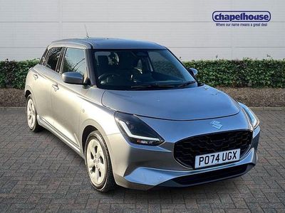 Silver Used 2024 Suzuki Swift Hatchback | £18,696 (Expensive)