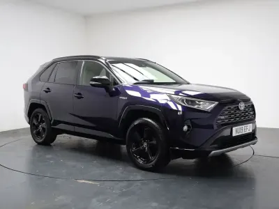 Used Toyota RAV4 Hybrid 222 HP (163 kW) 2019 Blue SUV