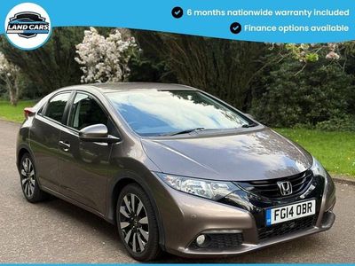 Begagnad Honda Civic SE Plus 142 HK (104 kW) 2014 Brun Halvkombi