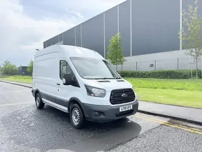 Used Ford Transit 130 HP (95 kW) 2018 White Van