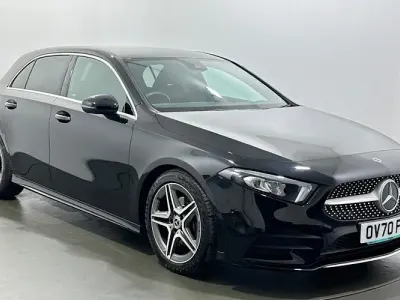 Used Mercedes A180 Executive 136 HP (100 kW) 2020 Black Hatchback