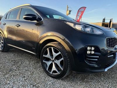 Black Used 2016 Kia Sportage GT-Line SUV | £7,495 (Fair price)
