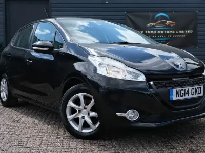 Used Peugeot 208 Active 82 HP (60 kW) 2014 Black Hatchback