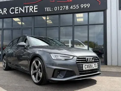 Used Audi A4 Black Edition 190 HP (139 kW) 2019 Grey Estate