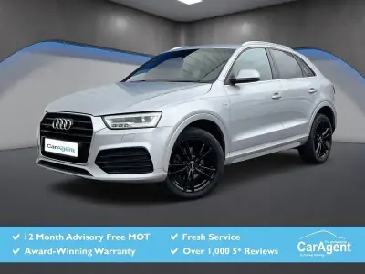 Used Audi Q3 S-Line 150 HP (110 kW) 2015 Silver SUV