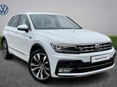 Used VW Tiguan R-line 240 HP (176 kW) 2017 White SUV