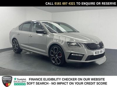 Used Skoda Octavia vRS 245 HP (180 kW) 2018 Grey Hatchback