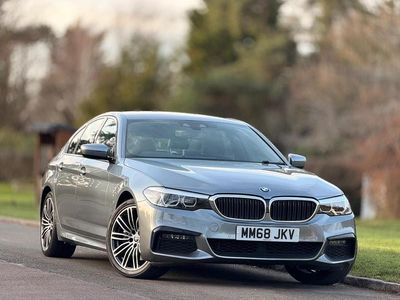 Blue Used 2018 BMW 530e M Sport Sedan | £11,695 (Fair price)